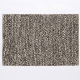 Arthouse Delilah Wool Pebble Mottled Taupe Rug 160x230cm in Grey - Size: 230 cm x 160 cm - thumbnail 1