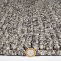 Arthouse Delilah Wool Pebble Mottled Taupe Rug 160x230cm in Grey - Size: 230 cm x 160 cm - thumbnail 5