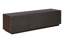 Orsina Modern Media Unit - Elegant Design Corner TV Stand For Livingroom, Versatile Modern TV Stand For Bedroom in Brown - thumbnail 5