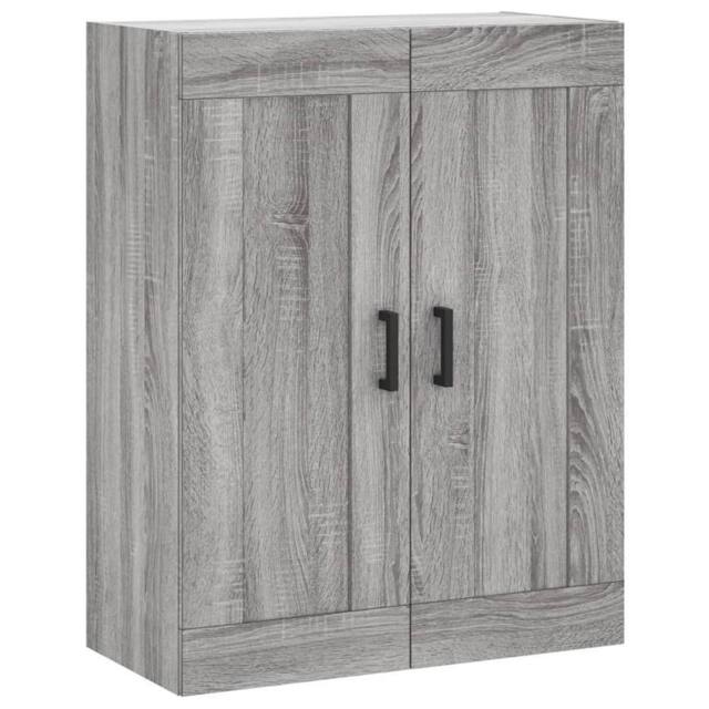Berkfield Home Wall Mounted Cabinet Grey Sonoma 69.5x34x90 cm Engineered Wood - image 1