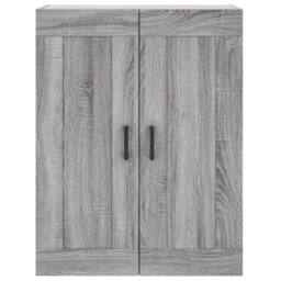 Berkfield Home Wall Mounted Cabinet Grey Sonoma 69.5x34x90 cm Engineered Wood - thumbnail 6