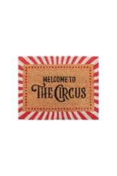 KDMD Red Welcome to the Circus Doormat - Quirky Indoor Entrance Decor - Size: Medium - thumbnail 3