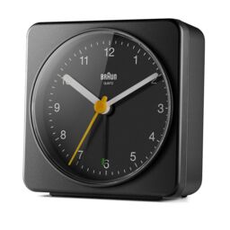 Braun Classic Analogue Alarm Clock in Black - thumbnail 3