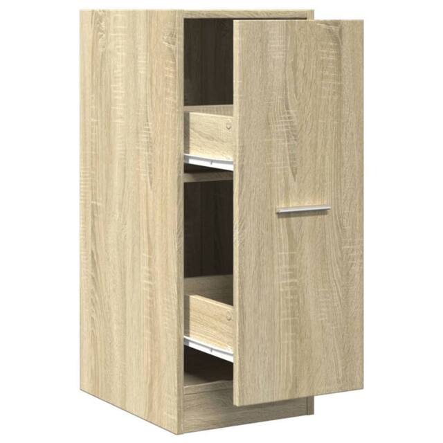 Berkfield Home Apothecary Cabinet Sonoma Oak 30x41x77.5 cm Engineered Wood in Light Tan - image 1