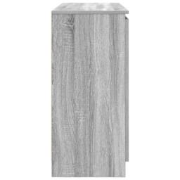 Berkfield Home Sideboard with Drawers Grey Sonoma 100.5x35x76 cm Engineered Wood - thumbnail 7