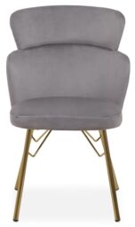Orsina Veneto Velvet Chair in Grey - thumbnail 7