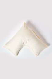 Homescapes Egyptian Cotton V Shaped Pillowcase 200 TC in Cream