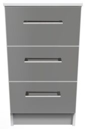 Chester 3 Drawer Bedside Cab(Ready Assembled)