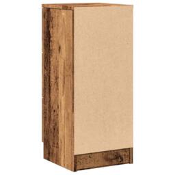 Berkfield Home Sideboard Old Wood 30x30x70 cm Engineered Wood in Brown - Size: 30 x 30 x 70 cm - thumbnail 7