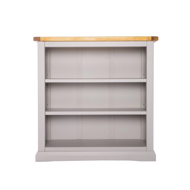 Cabinet Bits Bookcase with plinth 90x90x30cm in Light Grey - Size: 90 x 90 x 30 cm - image 1