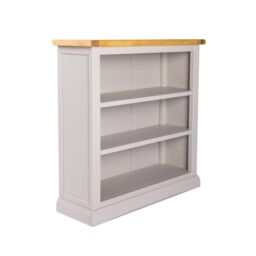 Cabinet Bits Bookcase with plinth 90x90x30cm in Light Grey - Size: 90 x 90 x 30 cm - thumbnail 2