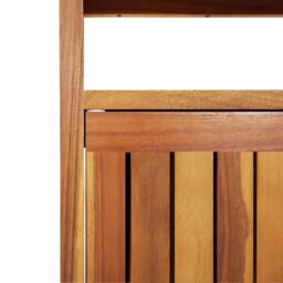 Berkfield Home Garden Console Table 80x35x75 cm Solid Wood Acacia in Brown - Size: 80 x 35 x 75 cm - thumbnail 6