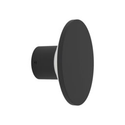 Eglo Rigosa Modern LED Black Steel Outdoor Wall Light - thumbnail 2