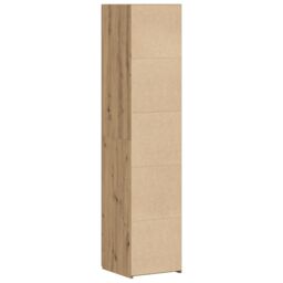 Berkfield Home Highboard Artisan Oak 40x42.5x185 cm Engineered Wood in Brown - thumbnail 8