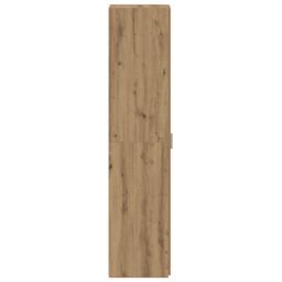 Berkfield Home Highboard Artisan Oak 40x42.5x185 cm Engineered Wood in Brown - thumbnail 7