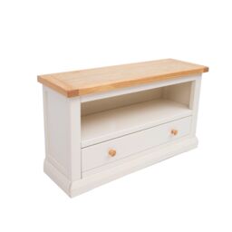 Cabinet Bits Castelli Off-White 1 Drawer TV Cabinet Wood Knob - thumbnail 3