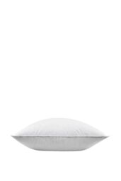 Homescapes Goose Feather & Down Euro Square Pillow 65 x 65 cm in White - thumbnail 2
