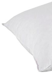 Homescapes Goose Feather & Down Euro Square Pillow 65 x 65 cm in White - thumbnail 3
