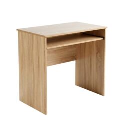 Home Source Computer Desk PC Laptop Table Home Office Study Workstation Gaming in Light Oak - thumbnail 3