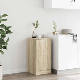Berkfield Home Elegant Apothecary Cabinet Sonoma Oak 40x41x77.5 cm Engineered Wood in Light Brown - thumbnail 4