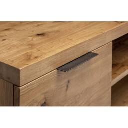Cheshire Premium Kelbrook TV Unit in Oak & Metal - thumbnail 6