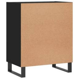 Berkfield Home Sideboard Black 57x35x70 cm Engineered Wood - Size: 57 x 35 x 70 cm - thumbnail 6