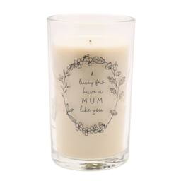 Moments Mum Tall Candle 480g in Cream - Size: Large - thumbnail 2