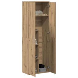 Berkfield Home Highboard Artisan Oak 60x35x180 cm Engineered Wood in Brown - Size: 60 x 35 x 180 cm - thumbnail 3
