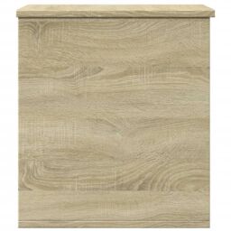 Berkfield Home Storage Box Sonoma Oak 40x42x46 cm Engineered Wood in Brown - Size: 40 x 42 x 46 cm - thumbnail 5