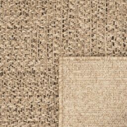 Berkfield Home Rug ZIZUR 60x110 cm Jute Look Indoor & Outdoor in Brown - Size: Medium - thumbnail 6