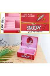 Peanuts Snoopy Musical Jewellery Box in Red - thumbnail 6