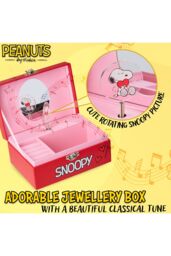 Peanuts Snoopy Musical Jewellery Box in Red - thumbnail 3