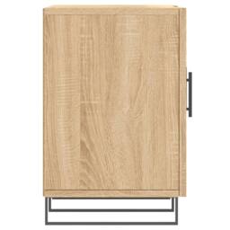 Berkfield Home TV Cabinet Sonoma Oak 150x30x50 cm Engineered Wood in Light Tan - Size: 150 x 30 x 50 cm - thumbnail 7