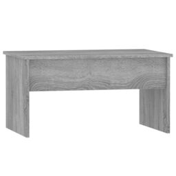 Berkfield Home Coffee Table Grey Sonoma 80x50.5x41.5 cm Engineered Wood - thumbnail 3