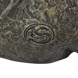 Spiral Direct Draco Dragon Skull Ornament in Terracotta - thumbnail 4
