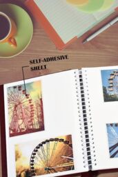 Arpan 3 x Self Adhesive Photo Albums Totaling 108 Sheets 216 Sides Padded Leather Style Finish in Red - thumbnail 6