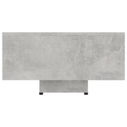 Berkfield Home Coffee Table Concrete Grey 85x55x31 cm Engineered Wood - Size: 85 x 55 x 31 cm - thumbnail 4