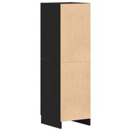 Berkfield Home Kitchen Cabinet Black 38x41.5x131.5 cm Engineered Wood - thumbnail 7