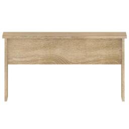 Berkfield Home Coffee Table Sonoma Oak 80x50.5x41.5 cm Engineered Wood in Light Oak - thumbnail 4
