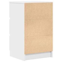 Berkfield Home Bedside Cabinets with 3 Drawers 2 pcs White 39x35x65 cm - Size: 39 x 35 x 65 cm - thumbnail 9