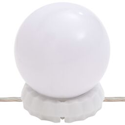 Berkfield Home Dressing Table with Mirror&LED Lights Old Wood Engineered Wood in Brown - thumbnail 8