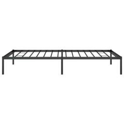 Berkfield Home Metal Bed Frame Black 100x200 cm - thumbnail 7