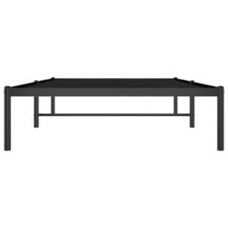 Berkfield Home Metal Bed Frame Black 100x200 cm - thumbnail 6