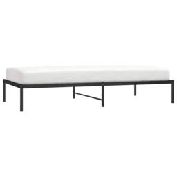 Berkfield Home Metal Bed Frame Black 100x200 cm - thumbnail 5
