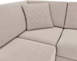 Snugg Furniture UK Limited (Right Hand) Hilton Corner Sofa in Beige - thumbnail 2