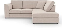 Snugg Furniture UK Limited (Right Hand) Hilton Corner Sofa in Beige