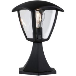 CGC Lighting Violet Outdoor Short Post Coach Style Light in Black - thumbnail 4