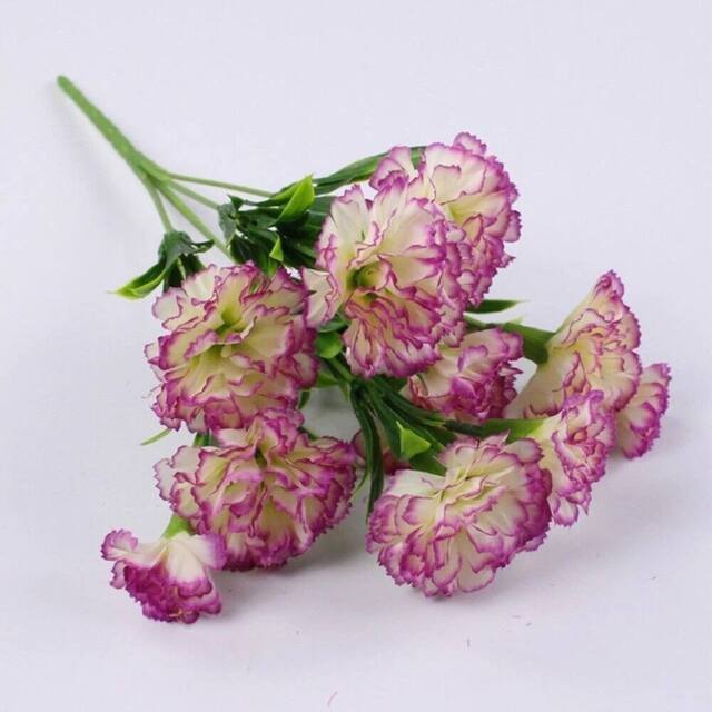 Havendro Purple Artificial Flowers Silk Fake Plants UV Resistant Decor - image 1