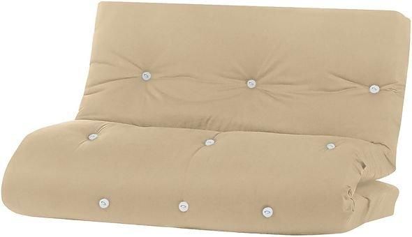 Rest Relax Fibre Foam Filled, Futon Replacement Mattress, Cream - Size: Single - image 1