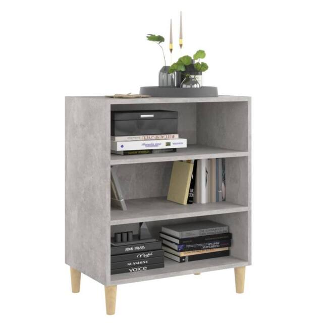 Berkfield Home Sideboard Concrete Grey 57x35x70 cm Engineered Wood - Size: 57 x 35 x 70 cm - image 1